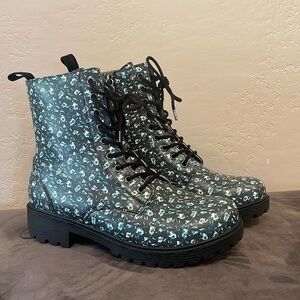 New! Alegria women’s zip/tie boots, Style ARI Doll Parts, size US 9.5-10 Eur 40